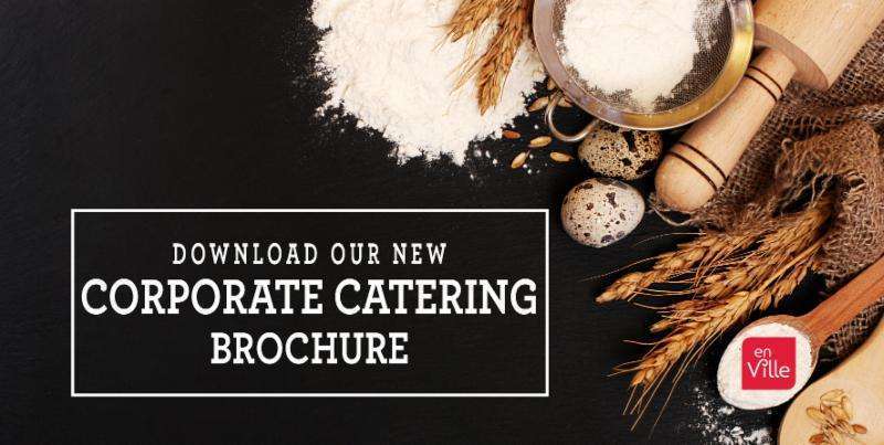 Announcing our new Corporate Catering Brochure!