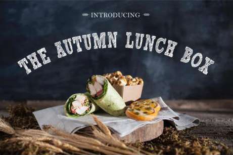 Perfect Autumn Lunch In A Box – Holiday / Seasonal Menu