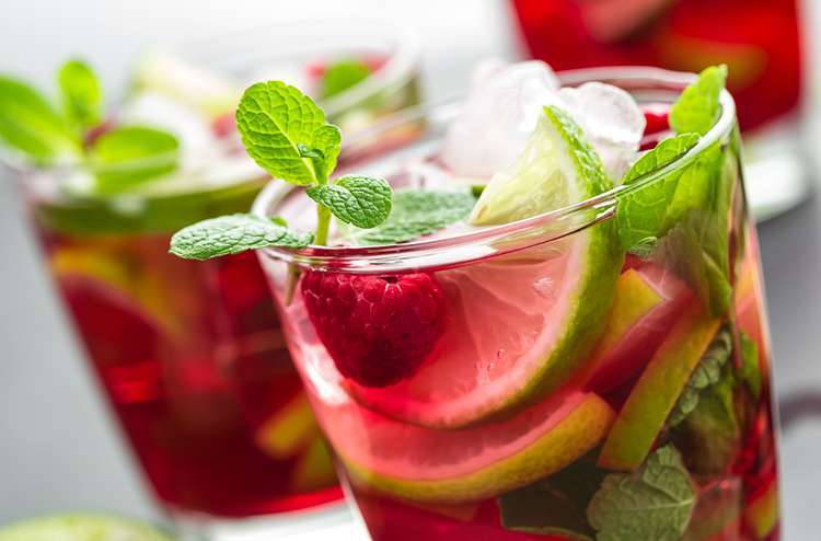 Raspberry Mojito